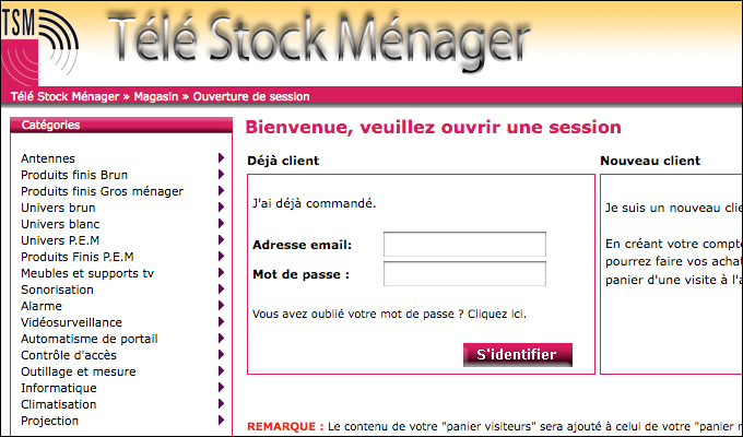 Tele Stock Menager